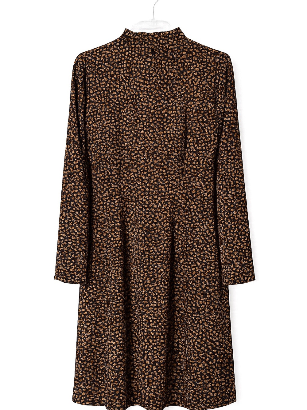 J. Crew Factory Ruffleneck Shift Dress - Picture 3 of 3